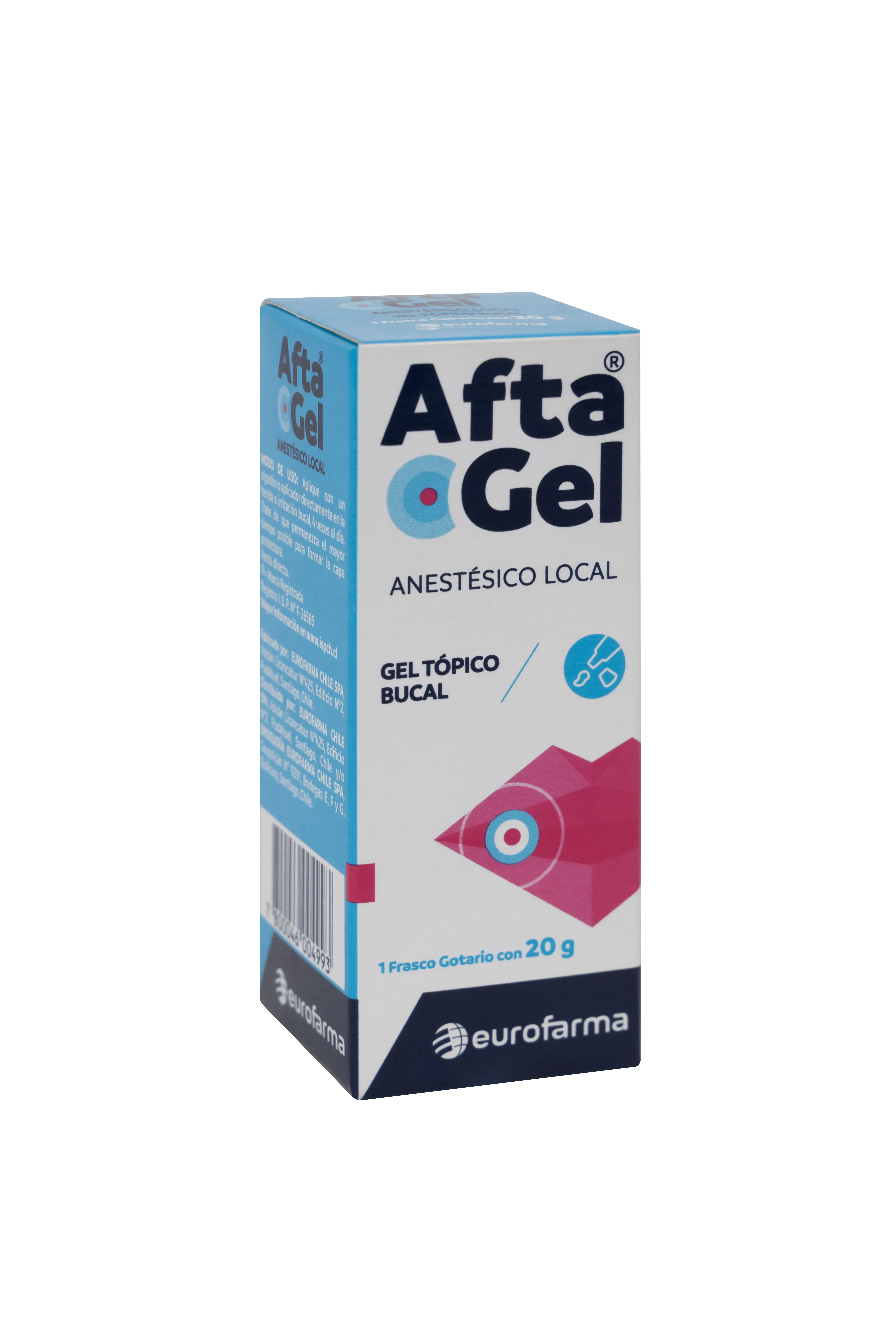 AftaGel 5 g;0,5 g;2,65 g 20 g Gel Tópico Eurofarma a $4.320