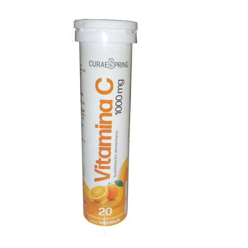 Vitamina C 1000 Mg x 20 Tabletas Efervescentes a $1.746